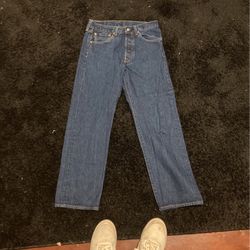 Blue Levi 501s