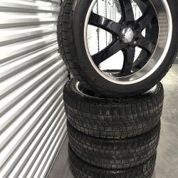 22" Ford F-150/ Expedition Rims & Like New Tires
