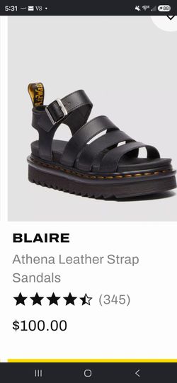 DrMartens Athena white sz 8 sandals