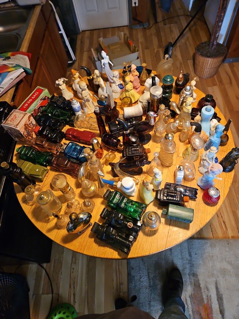 Avon bottle collection