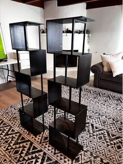 Decorative bookshelves