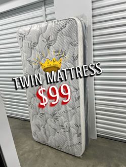 New twin mattress only $100