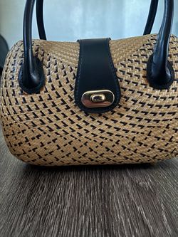 Bamboo hand bag