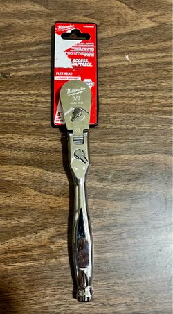 Milwaukee 3/8” Drive Flex Head Ratchet