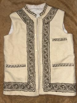 Embroidered Vest