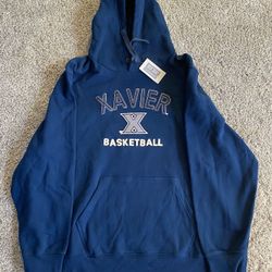 Brand New Xavier Basketball Hooded Sweatshirt 3XL