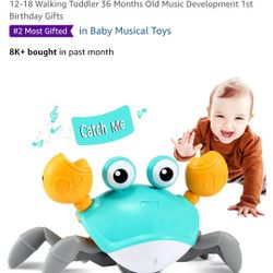 Crawling Crab Baby Toy 