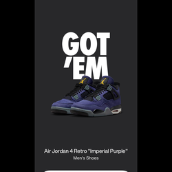Jordan 4 Retro Lakers