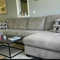 Ballinasloe Platinum RAF Sectional /couch 1199
