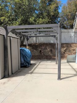 Metal Pergola, gazebo, shade frame