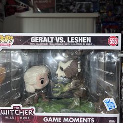 Geralt Vs Leshen Witcher Funko Pop