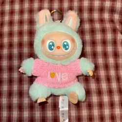 Green Labubu With Love Mini Little Shirt