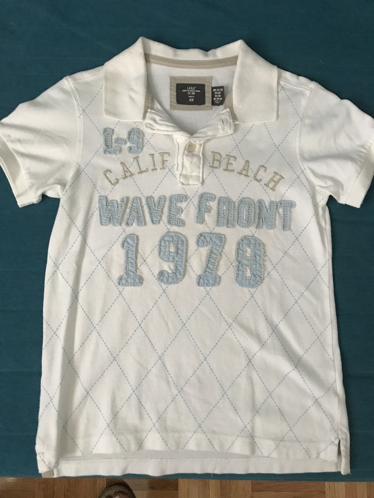 Boys brand name polo size 8 like new