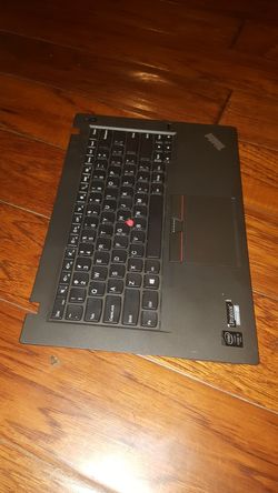 T450 palmrest with keyboard touchpad fingerprint