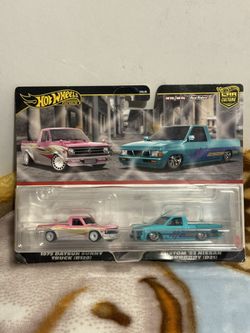 Hot Wheels Premium Nissan Truck 2 Pack