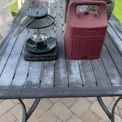 Coleman Propane  Lantern With A Case