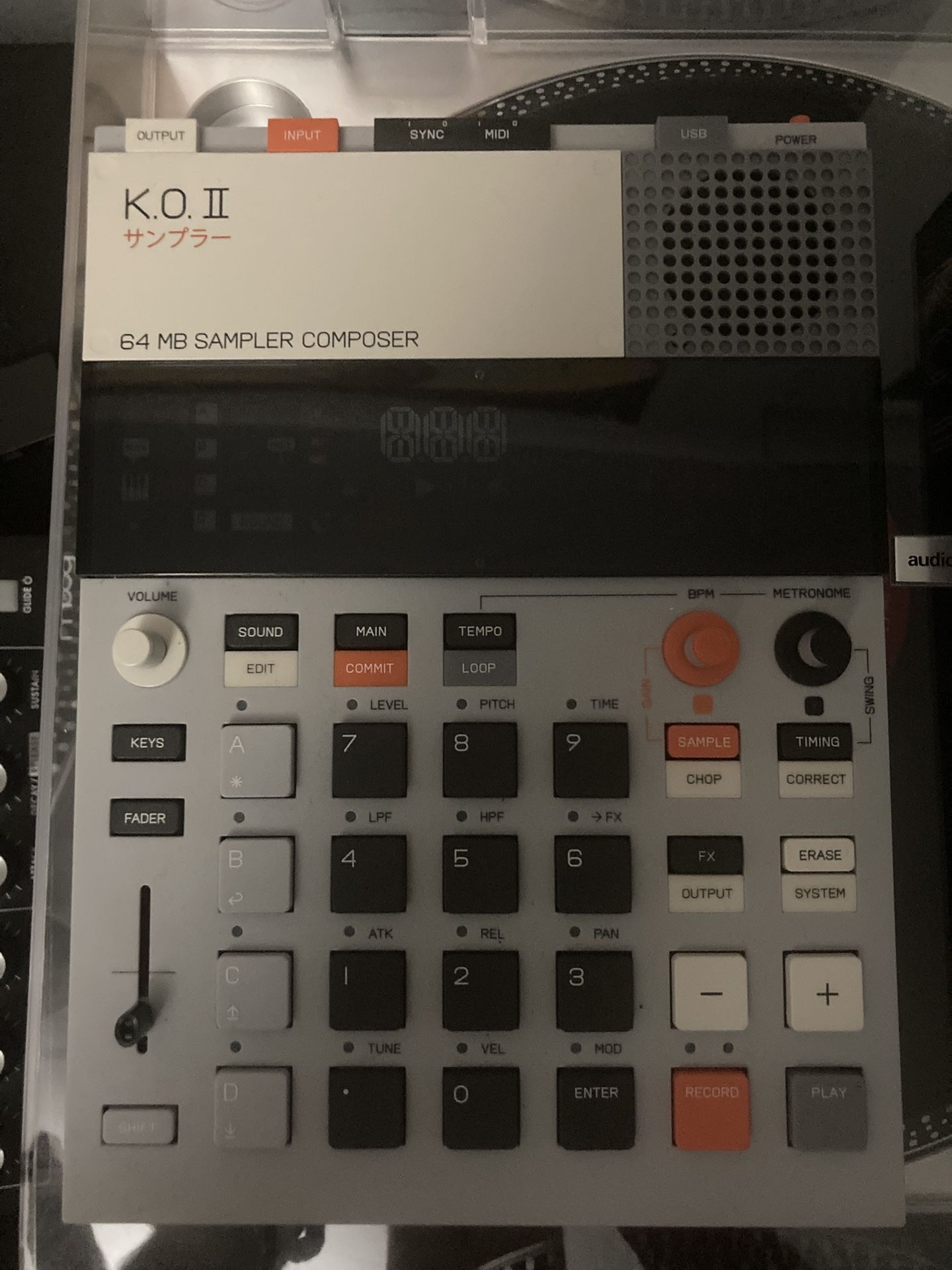Teenaged Engineering EP-133 KO II Sample Composer