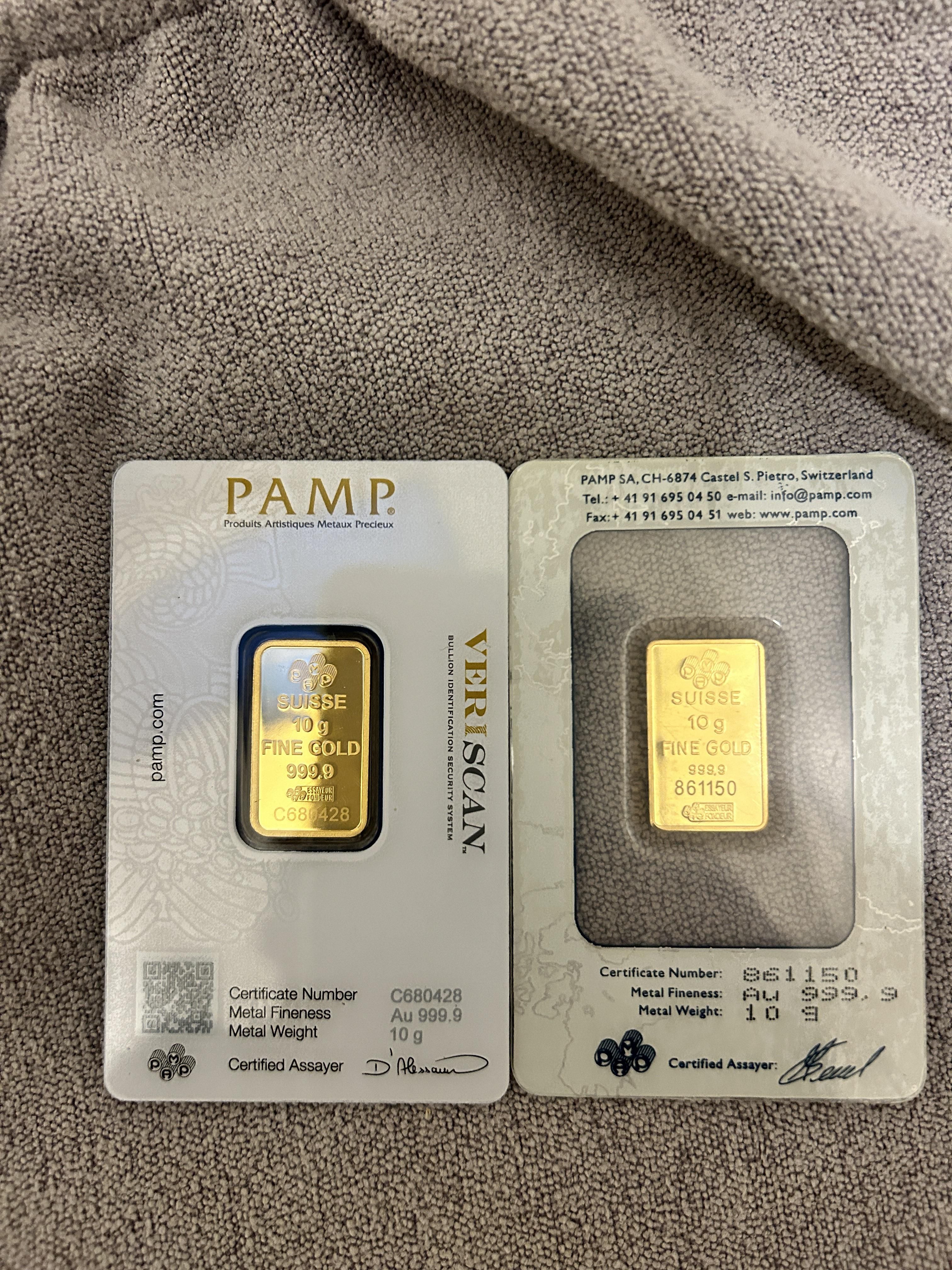 10 gram Gold bar 99% pure New for Sale in Jacinto City, TX - OfferUp