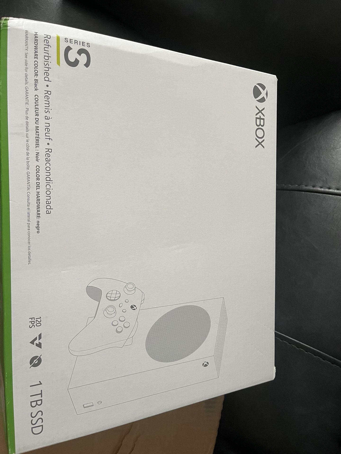 Xbox Series S Black Edition Reburished