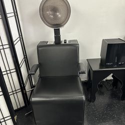 Salon Hair Dryer With Chair