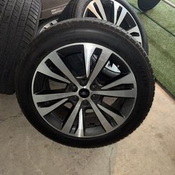 22” Ford OEM Wheels and Tires