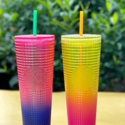 Starbucks Ombre tumbler summer 2022 set of 2 