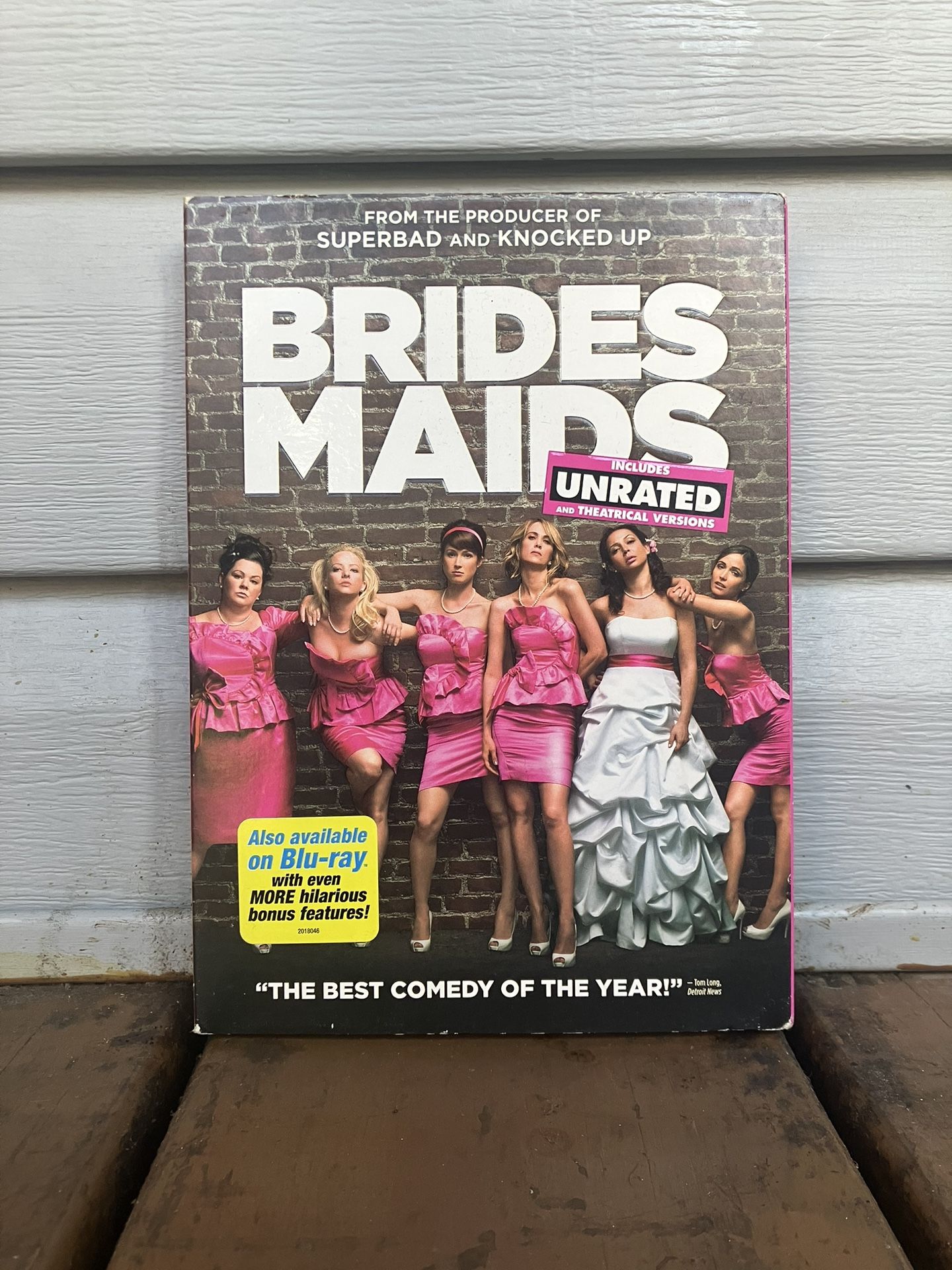Bridesmaids Unrated And Theatrical Release DVD With Bonus Features