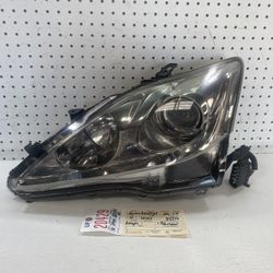 2006 2010 LEXUS IS IS350 LEFT SIDE HALOGEN HEADLIGHT OEM 