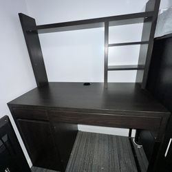 IKEA Desk With Hutch