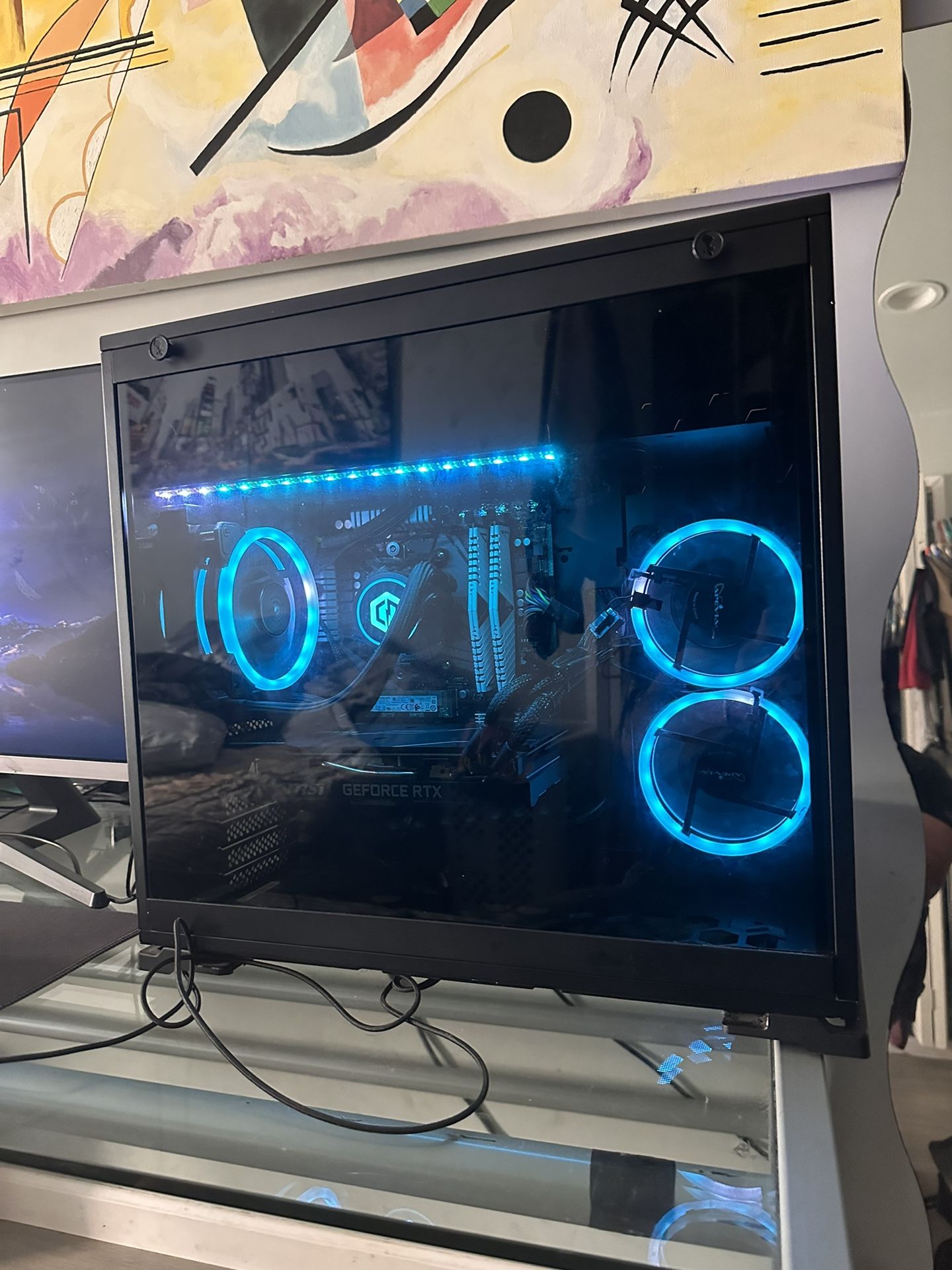 CyberPowerPC C Series Gaming Desktop Computer Ryzen 7 3700X 8-Core Processor