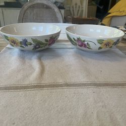 Pfaltzgraff Set of Two “Emma “ Soup/Cereal Bowls