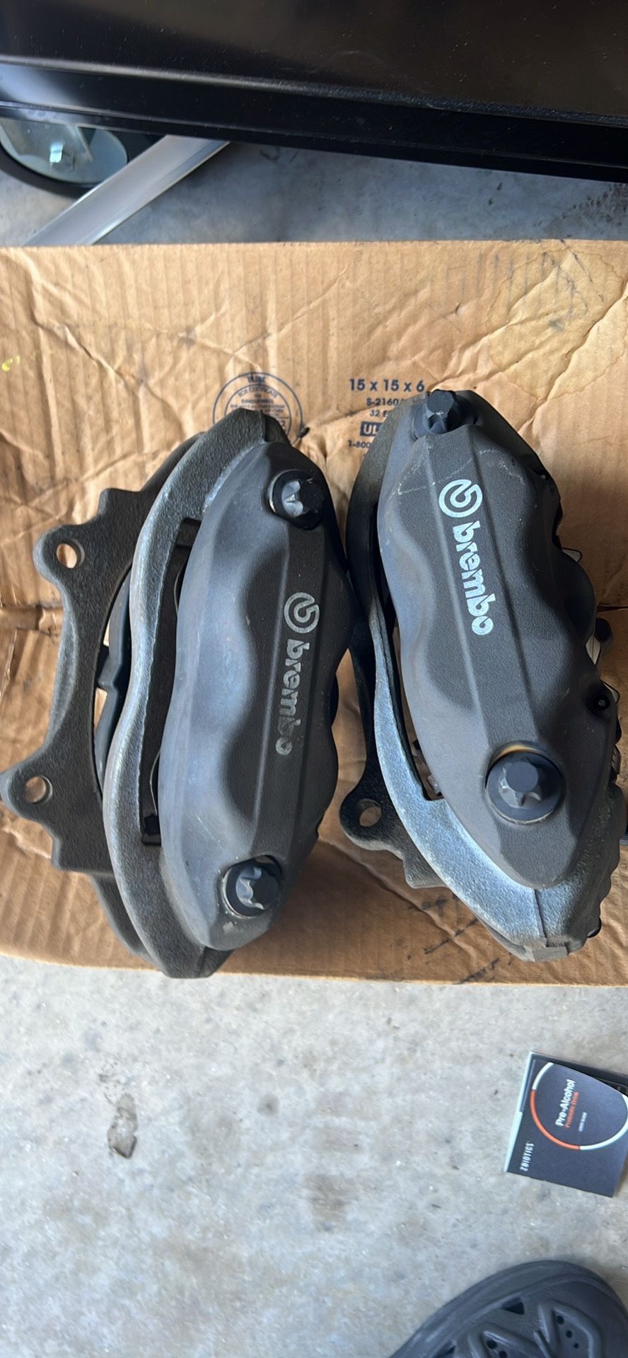 Dodge Charger/Challenger 4 Piston Brembo Brake Calipers and Rotors