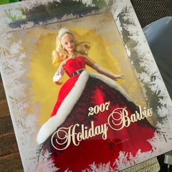 2007 Holiday Barbie Doll Collector’s Edition K7958 New in Box Mattel Christmas