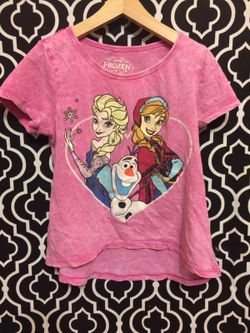 Frozen Girls Top Size XS