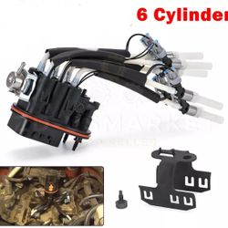 FJ503 Spider Vortec Fuel Injector Assembly 4.3L For 1(contact info removed) GMC Chevy Truck