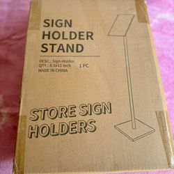 Sign Holder Stand 8.5 X 11 inch