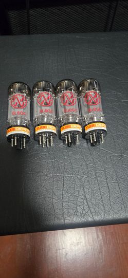 JJ 6l6 Matched Quad tubes
