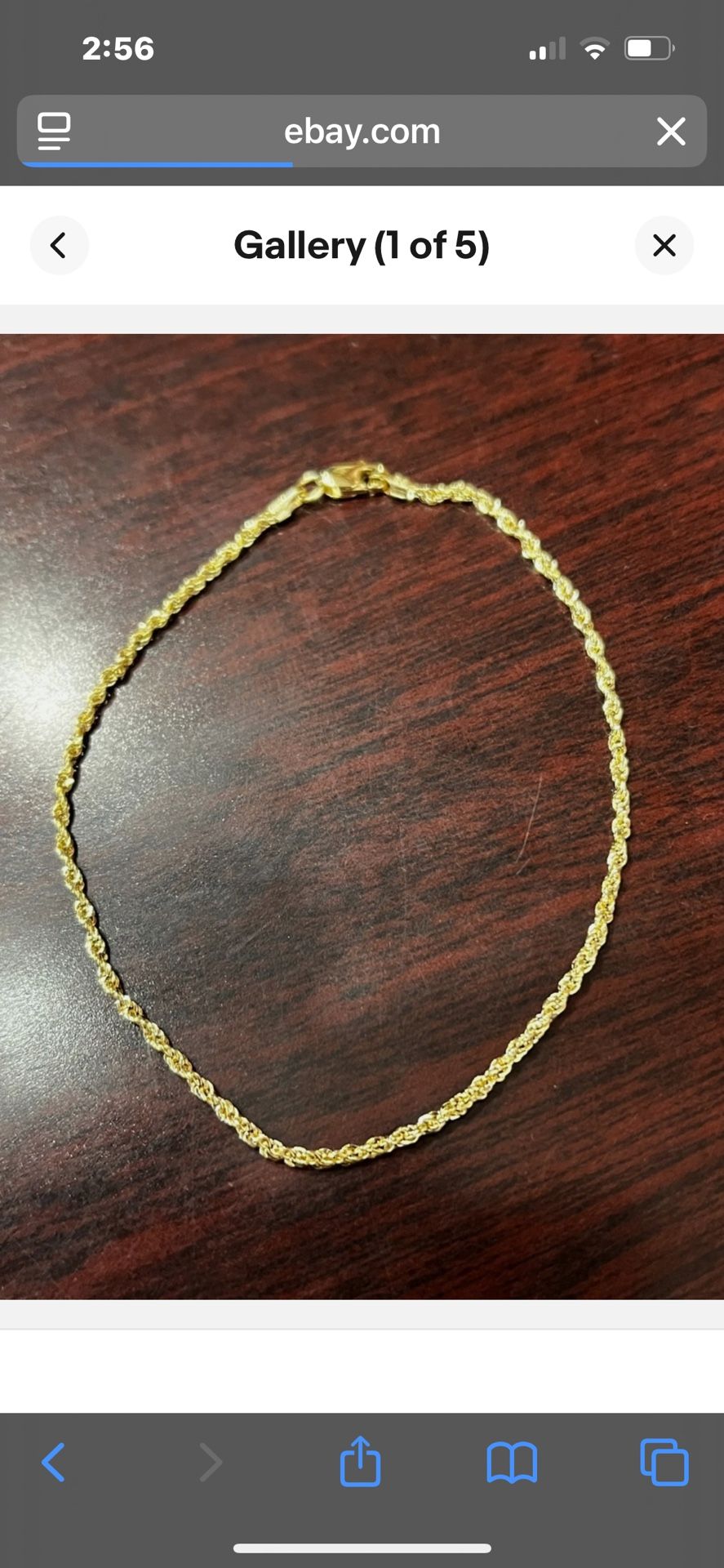 10k gold bracelet