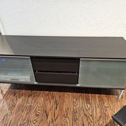 Entertainment TV Stand Cappuccino Color