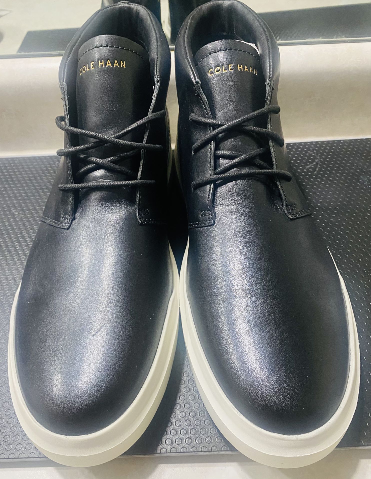 Cole Haan Grand Series Men's Leather Oxford Low Boots - New!