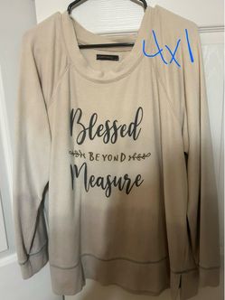 Blessed Beyond Measure Sweatshirt 4X