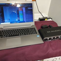 Portable Laptop Recording Multimedia Studio 
