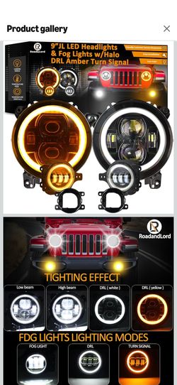Wrangler Head Lights