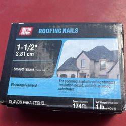 1- 1/2 smith shank roofing nails