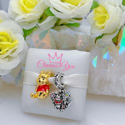 Adorable Charm 925 silver for Pandora moments bracelet. 🫠 $28 each.