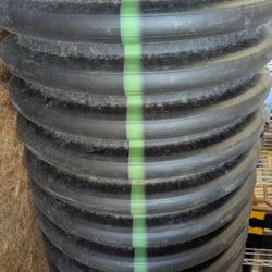 Corrugated drain pipe double walled 20-in by 6 ft