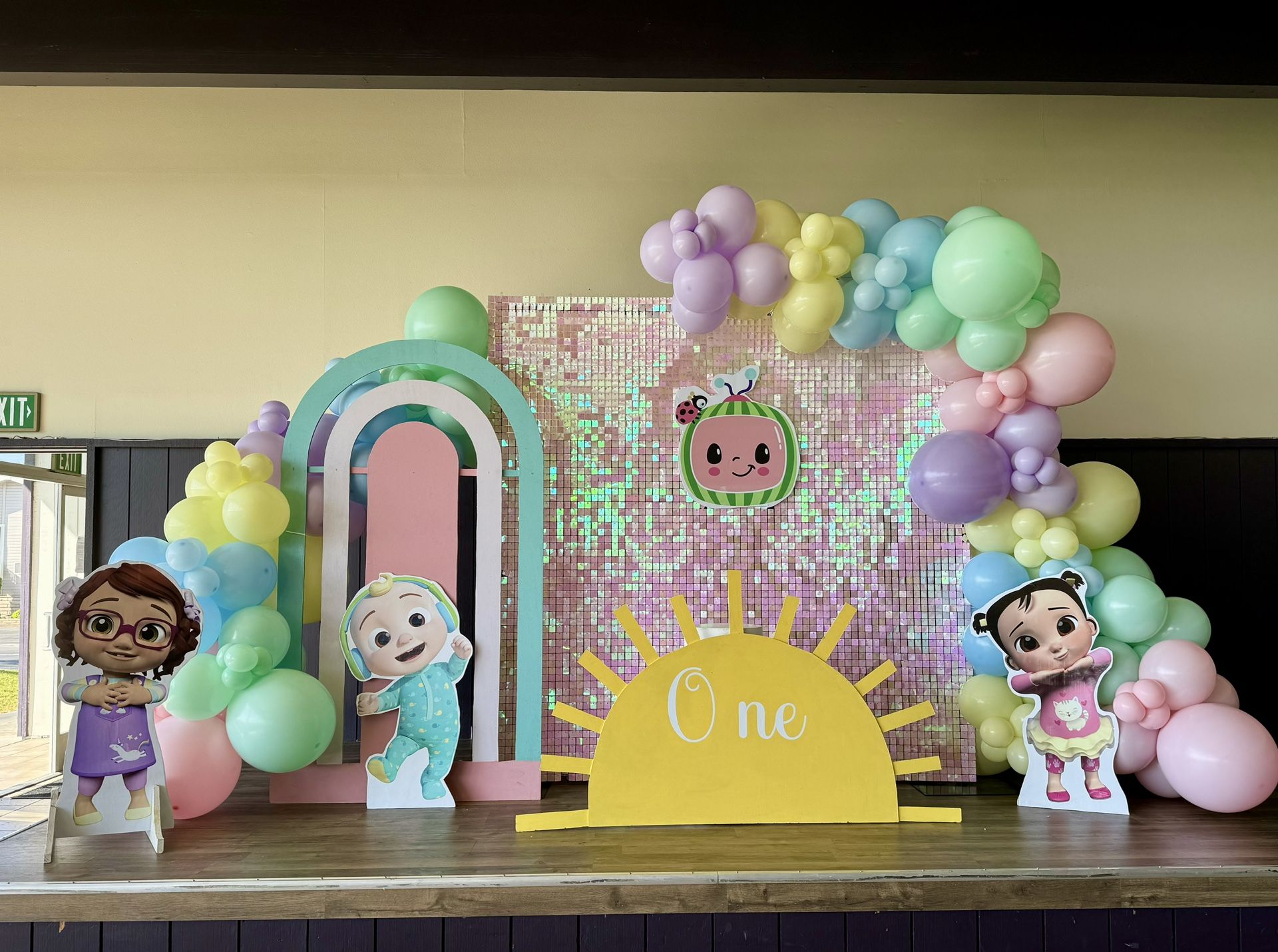 Cocomelon Party Decor