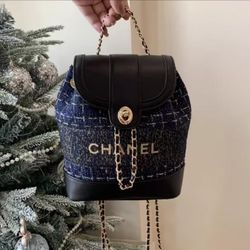 CC Fashion Small Shoulder Bag Commuter Travel Simple Premium Chain Binding Flap Shoulder Bag