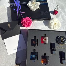 Ysl Black Opium Perfume Makeup Gift Set Amazing, Regalos Maquillaje Mujer,retail $200