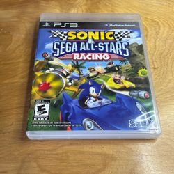 PlayStation 3 / PS3 - Sonic & Sega All Stars Racing 